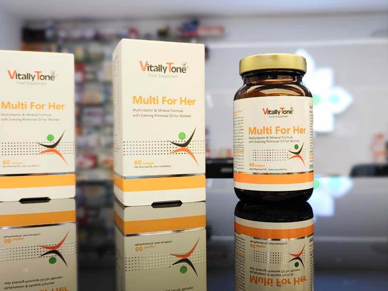 سافت ژل مولتی فورهر خانم ها ویتالی تون